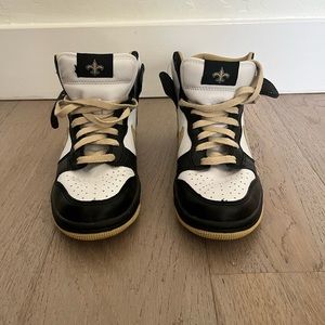 Custom Nike high tops. New Orlean Saints